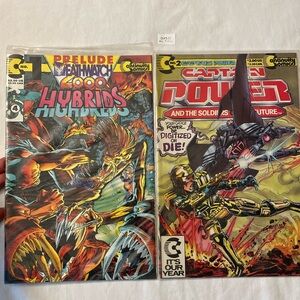 Continuity Comics Lot of 2 ~ SEALED Prelude Deathwatch #1 & Captain Power #2